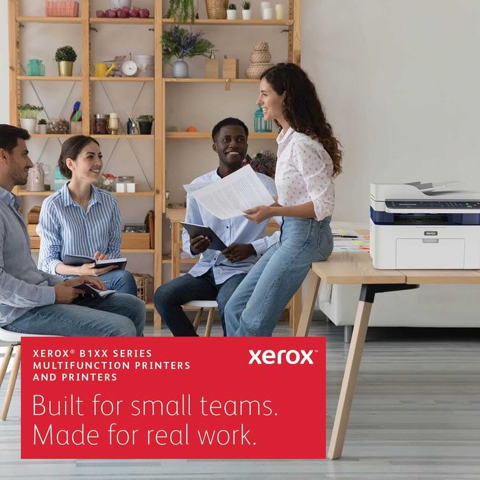 Безжичен многофункционален принтер Xerox B105, лазерен монохромен