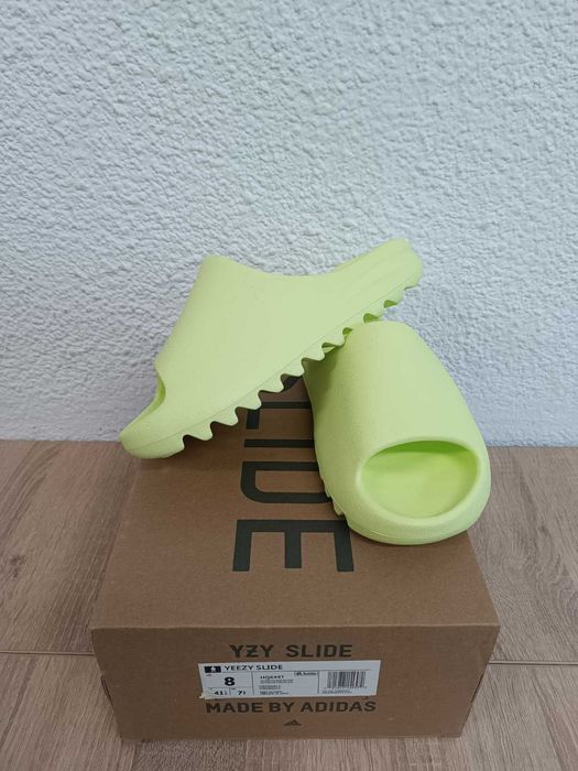 Papuci Adidas Yeezy Slide verzi marimea 41