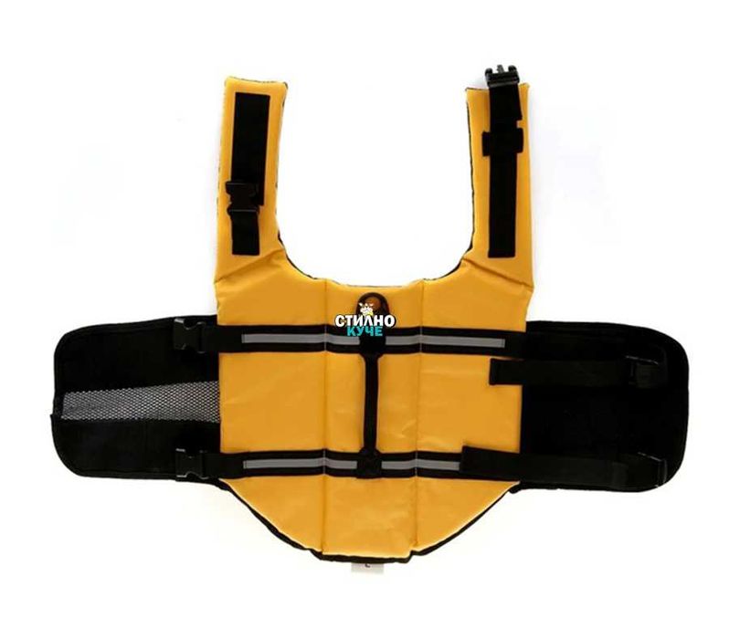 Спасителна жилетка за куче Жилетка за плуване за куче