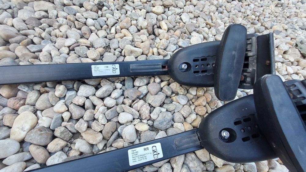 Barte portbagaj transversale auto cu antifurt Atera