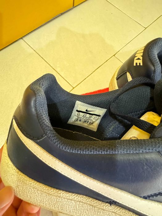 Adidasi Nike pentru barbati, din piele culoare albastru marime 43