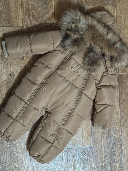 Зимний детский комбинезон