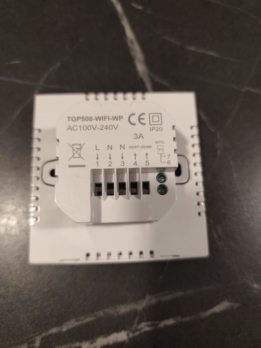 Termostat interior TGP508 Beok, Tuya app