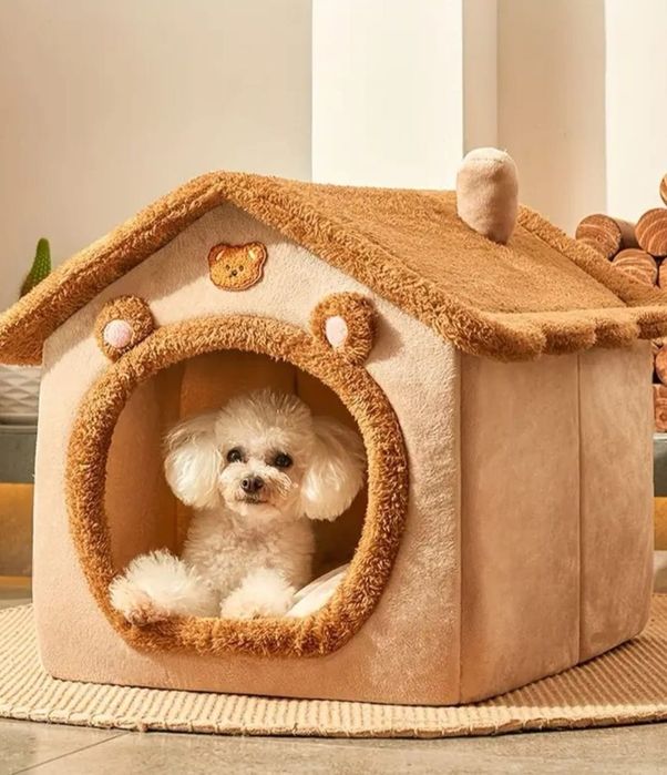 Căsuța pufoasa pentru Câini și Pisici