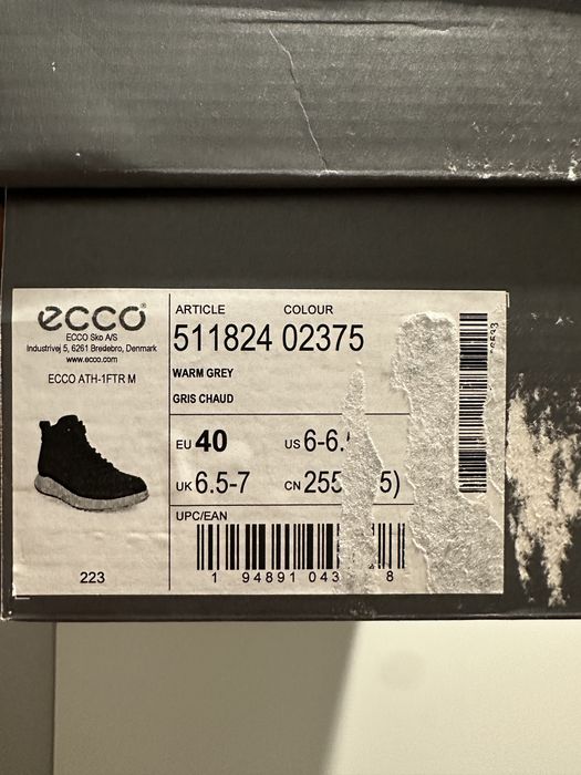 зимняя обувь ecco