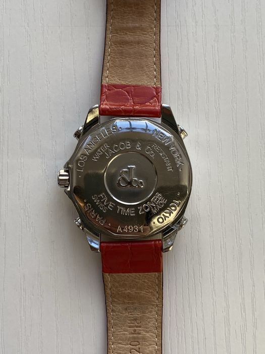 Наручные часы Jacob & Co. Five Time Zone Diamonds
