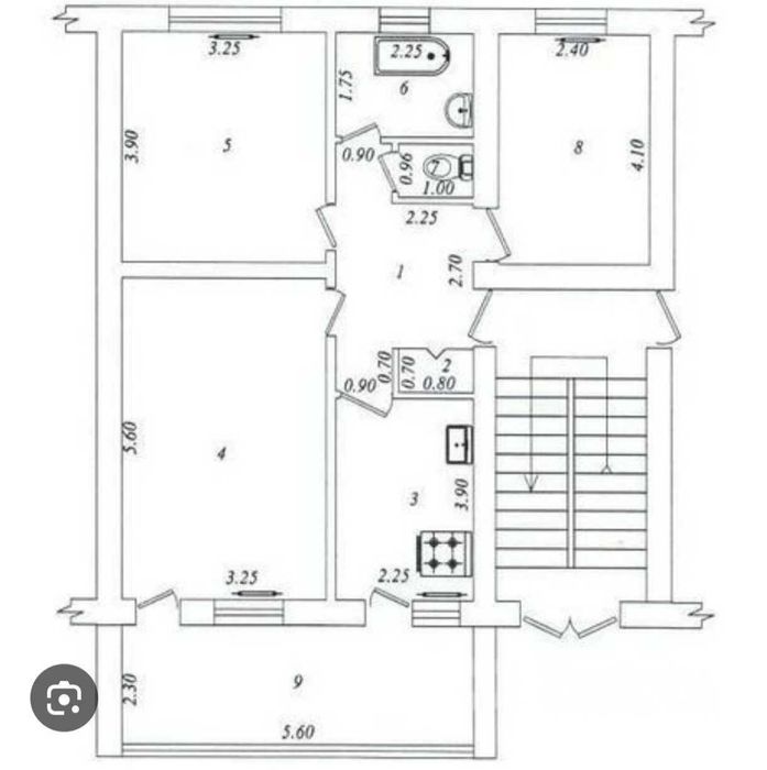 77 seriyada 3 xonali uy algoritm