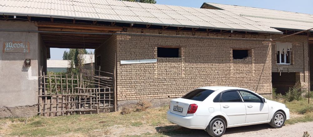 Bank qilb beriladi Tayyor 6 xonali uchastka yer maydoni 7.2 sotix nar