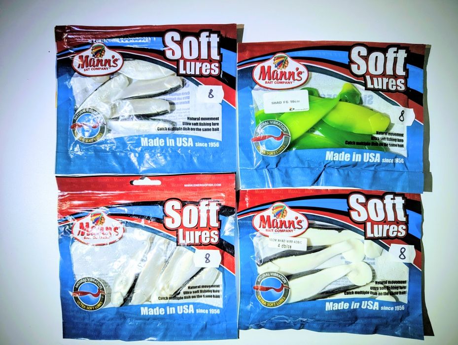 Naluci siliconice (gume) pentru pescuit la somn, stiuca, etc.