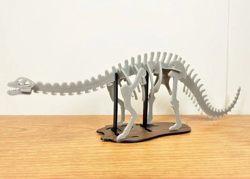 Парк скелетов диназавров