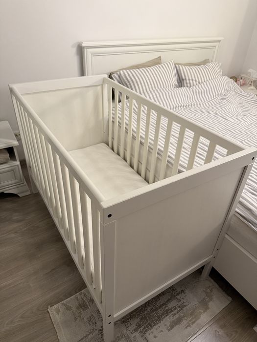 Patut alb bebe IKEA