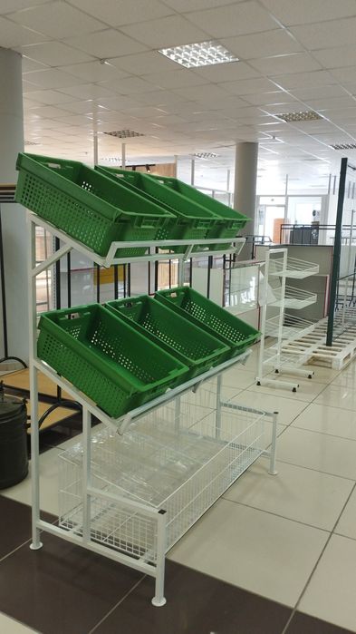 Складские стеллажи,торговое оборудование,экономпанели,витрины,полки