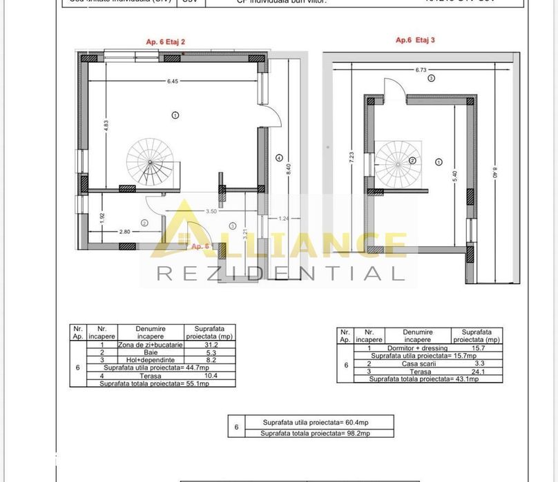 Apartament 2 camere tip Duplex 10 min Metrou Berceni