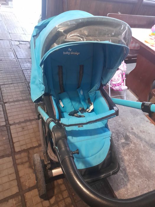 Бебешка количка с два коша