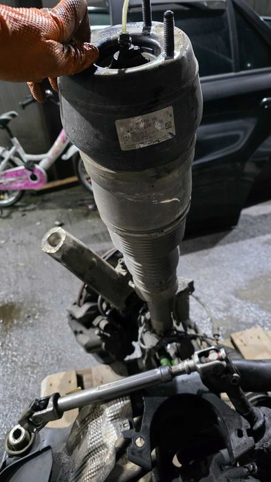 Amortizor stanga fata Mercedes ML w166 gle ADS perna A1663205166 ml350