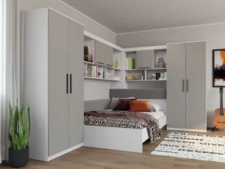 Set Dormitor Colt Lucio C5 Alb / Casmir