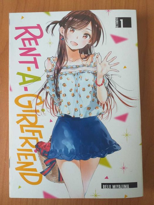 Manga Rent a Girlfriend de vanzare, primele 5 volume