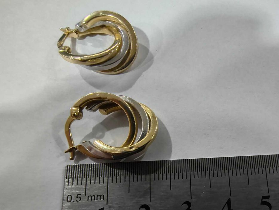 Златни обеци 14к