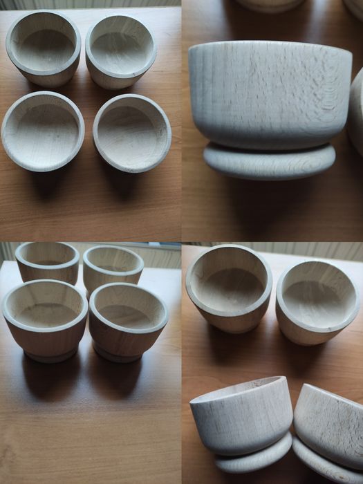 Нов комплект пластмасови кутии, нов комплект гъби за дома