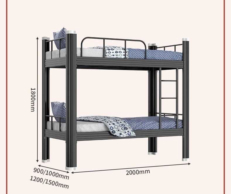 Прочная металлическая двухэтажная кровать для детей и взрослых \ arzon