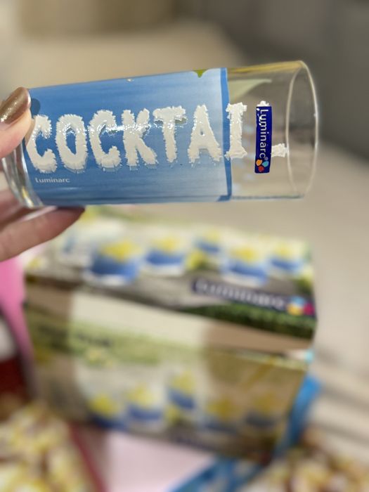 Комплект чашек и стаканы