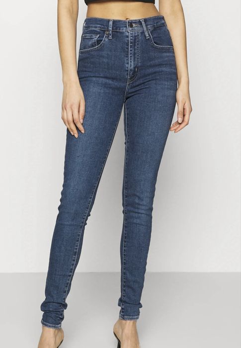 Дамски дънки размер С. Levis mile high super skinny размер 28