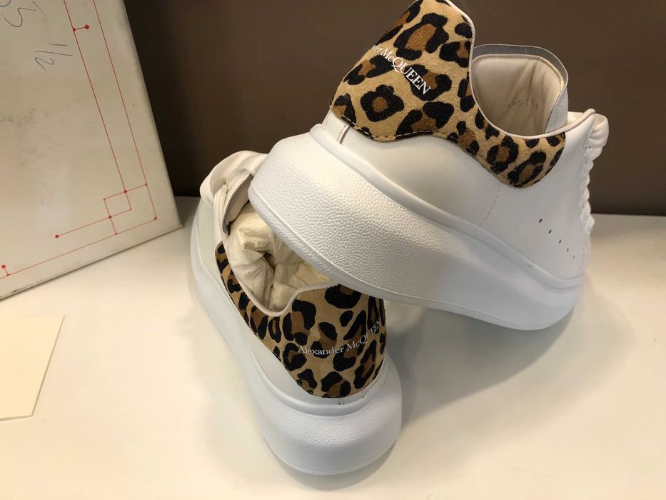 Alexander McQueen 35,5 new color leopard, originali, full box