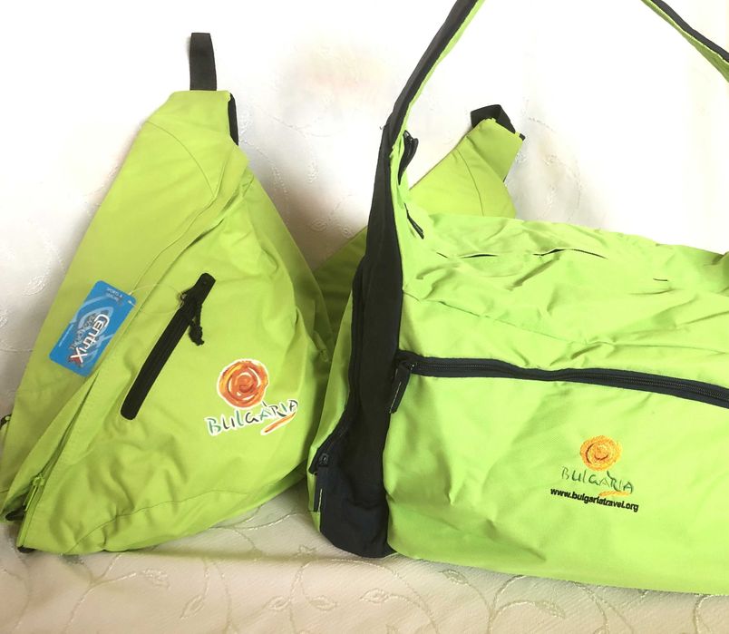 Спортен сак/ чанта и 2 бр раница  удобни за ниско тарифни авиокомпании