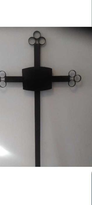 Cruce Metal Fier pentru Mormânt TRANSPORT GRATUIT