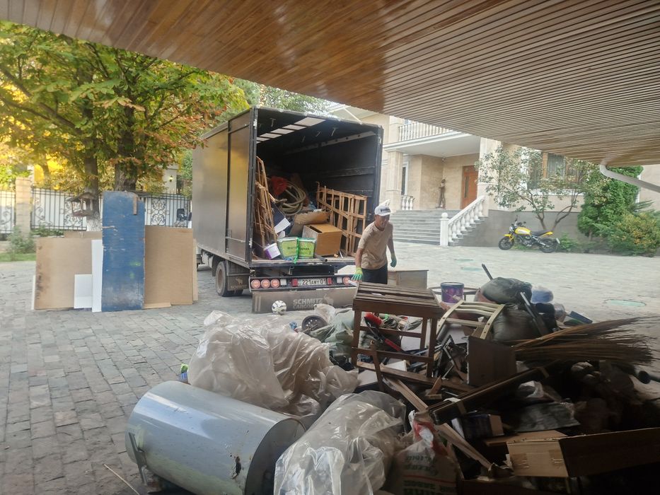 Газель грузчики и вывоз мусора