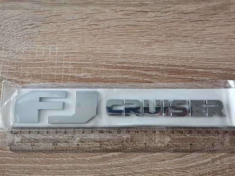 Емблема Надпис лого сребрист Тойота Toyota FJ cruiser