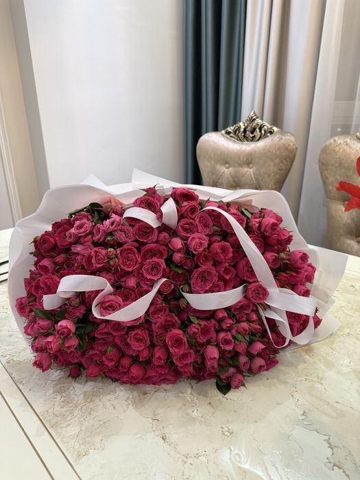 Роза цветы 1 метр