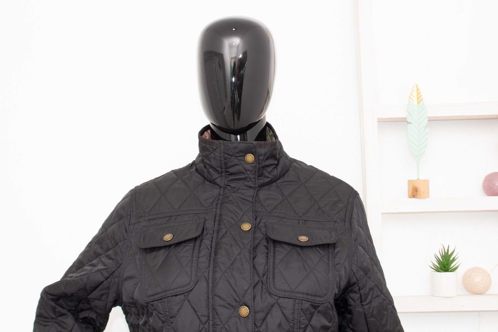 Barbour Ruskin Quilt William Morris дамско яке черно английско 40 M