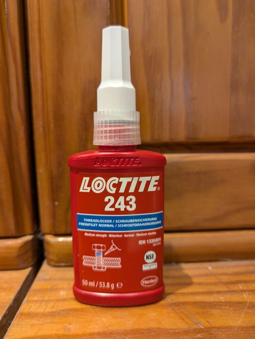 Лепило Loctite 243 осигурител за резби