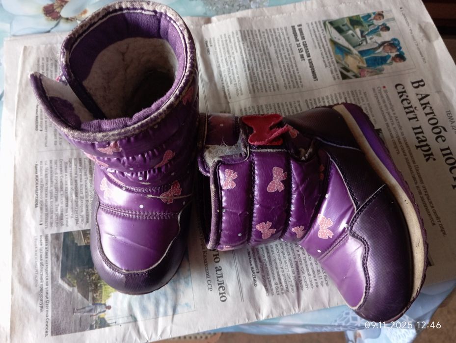 Детская обувь на девочку