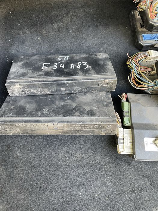 Блок управления кондерной печки бмв е34 е32