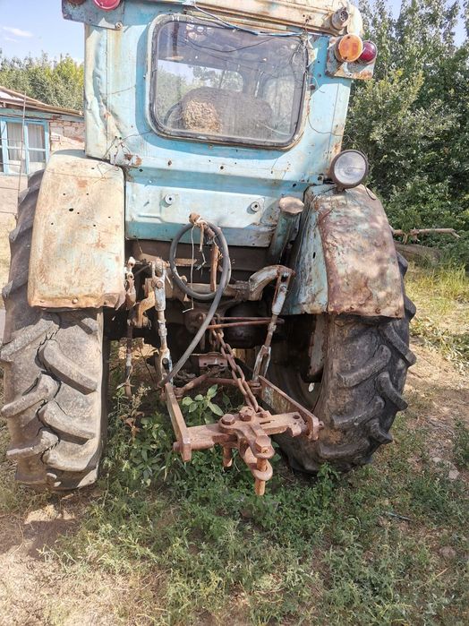 Т-40 на ходу посёлок кушум