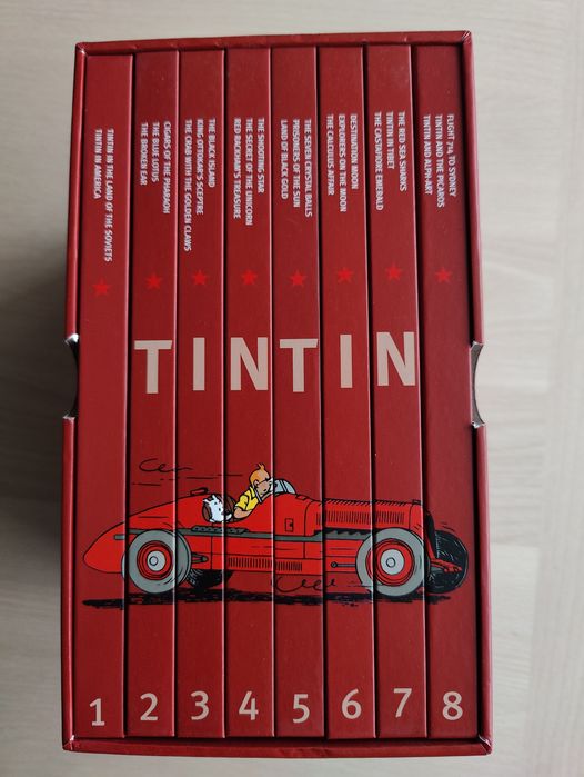 Box set "The Adventure of Tintin"