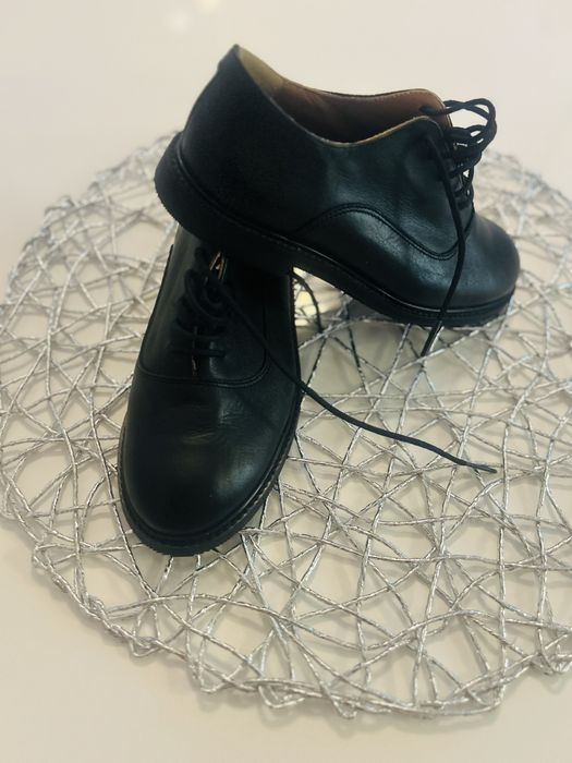 Pantofi din piele naturala baieti marimea 29