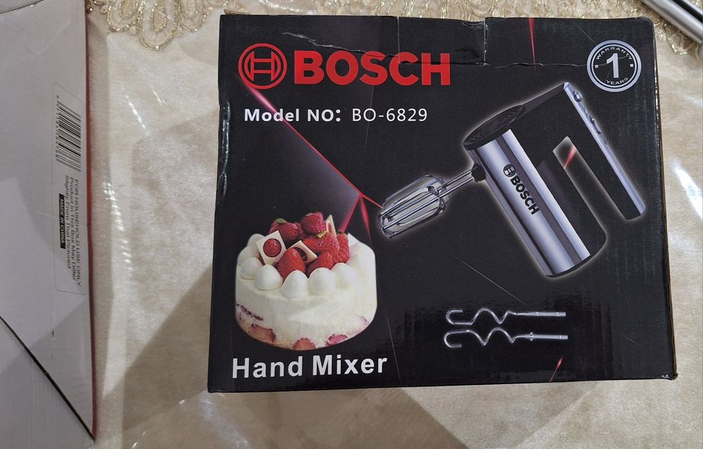 Ручной миксер кухонный электрический с максимальной мощностью 800 Вт -