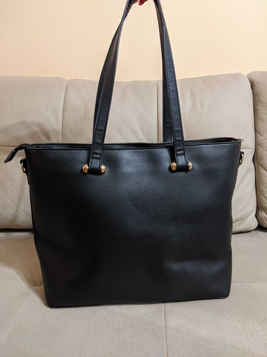 Комплект Дамски боти и дамска чанта