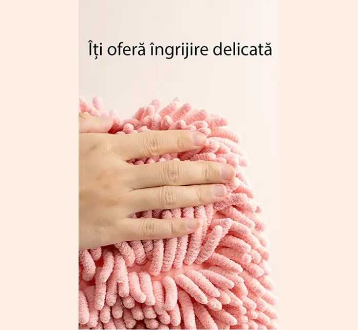 Prosoape de mâini bucătărie / baie microfibră chenille 1+1 gratis