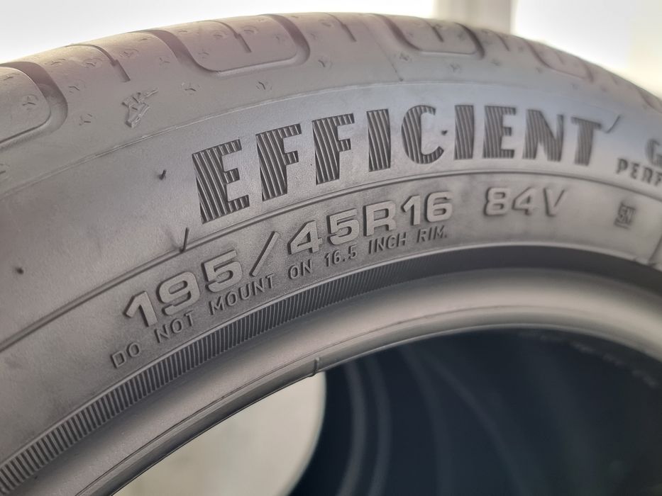 195/45/16 Goodyear 4Броя: 160€ 6.8мм