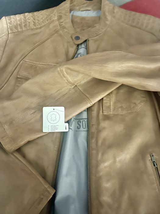 Geaca piele naturală