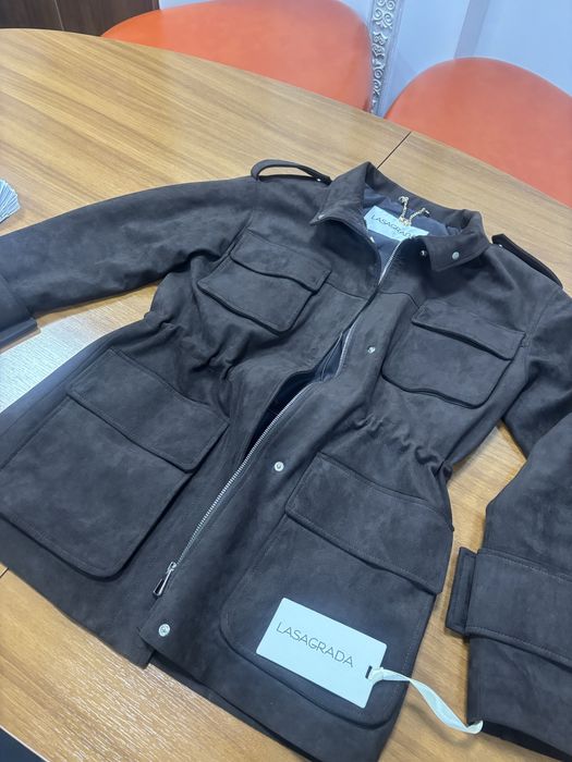 Замшевая куртка Lasagrada