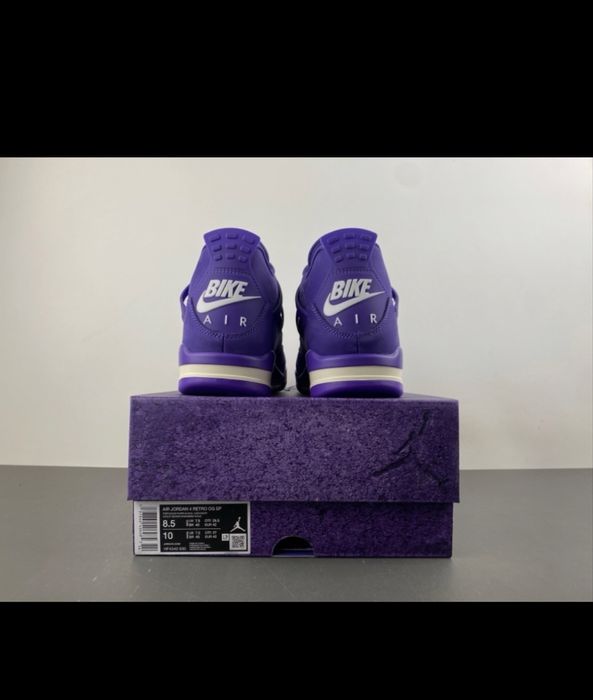Jordan 4 Nigel sylvester purple