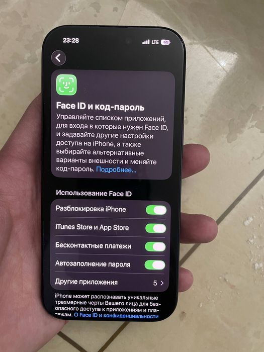 Iphone 16 pro black Titanium original