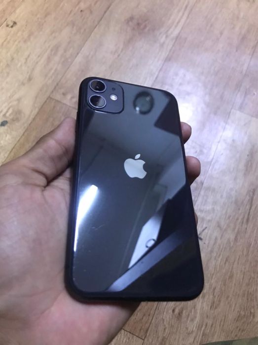 Айфон 11 64 гб чёрный цвет