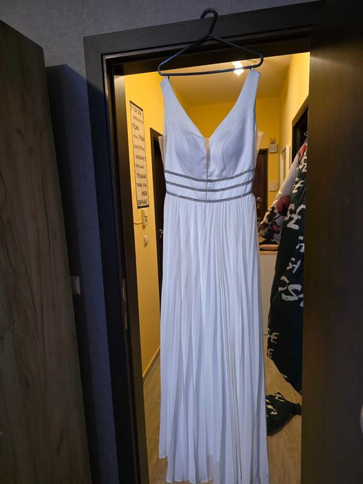 Официална дизайнерска рокля!Булченска/Бална