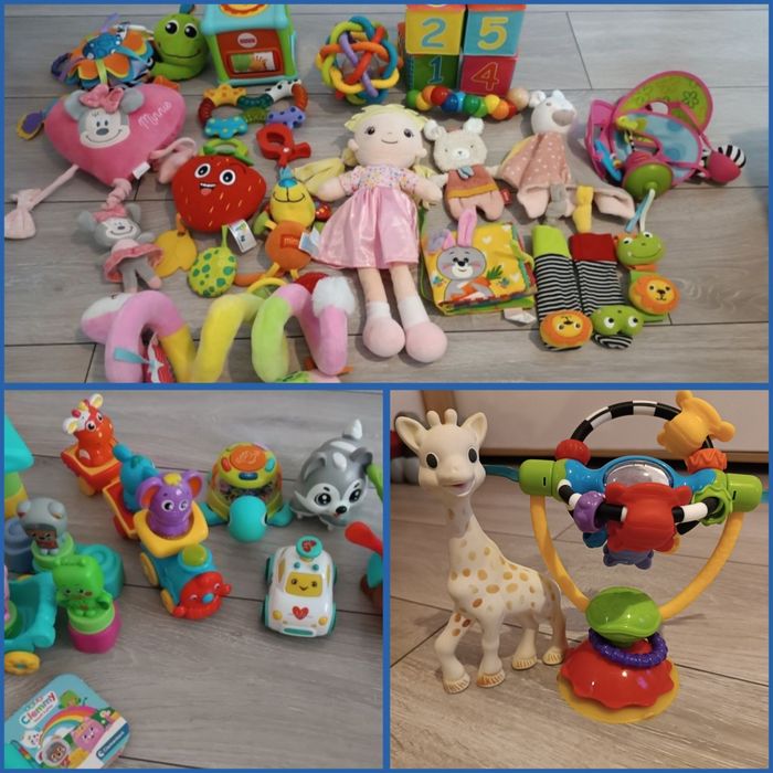 Играчки 0-36м- Playgro, Fisher price,Tiny love,Clemmy,АМЕК,babyFEHN,Baby Jam,Kikka Boo,BaliBazoo,Жираф Софи 18см